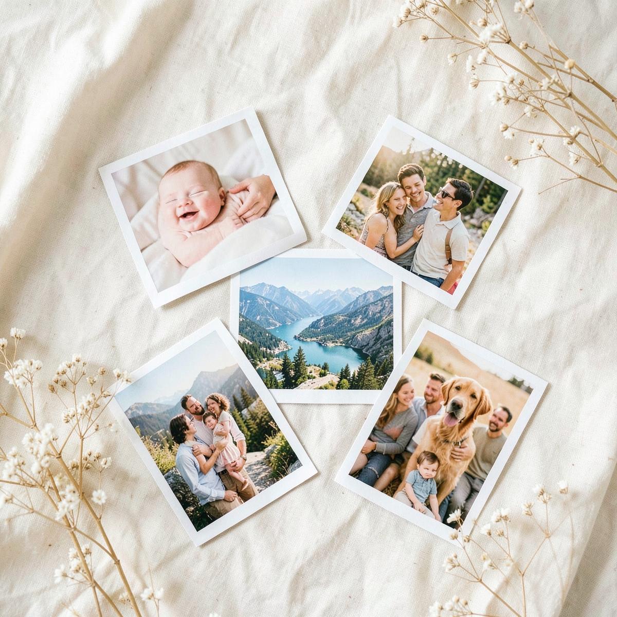 A collage of favorite family memories